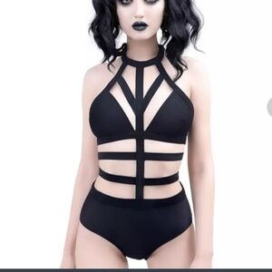 NWOT Killstar Unicurses swimsuit